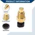 thumbnail image 3 of Sensor de temperatura del refrigerante del motor Unique Bargains No.213764 Sensor de temperatura del agua para Chevrolet Cruze 2010-2016 1 Pc, 3 of 6
