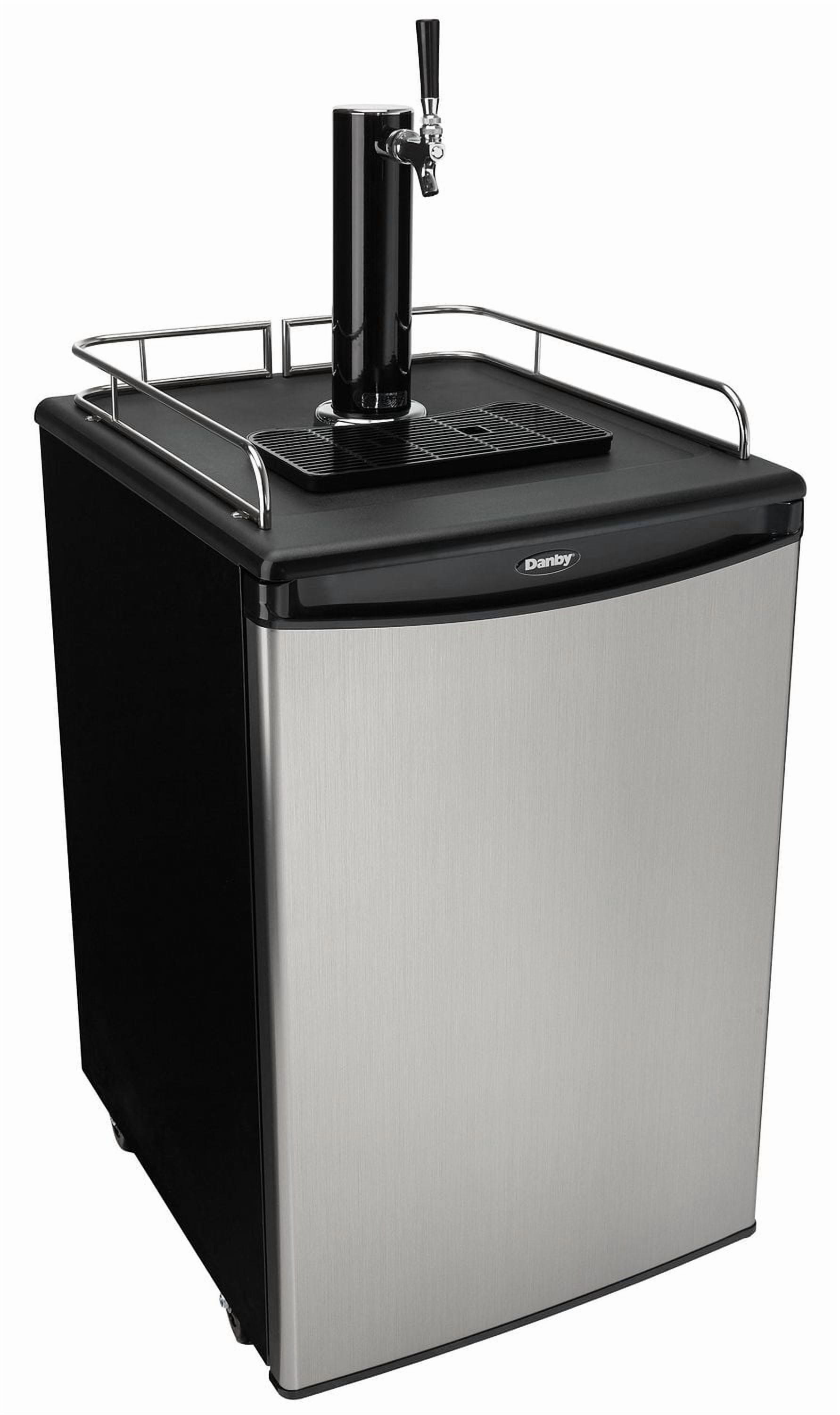 Danby DKC054A1BSLDB 5.4 cu. ft. Single Tap Keg Cooler in Stainless Steel