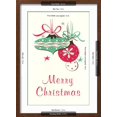 thumbnail image 5 of Art.com Merry Christmas, Modern Decorations Art Print, Brown Frame Wall Art, 17" x 23", 5 of 5