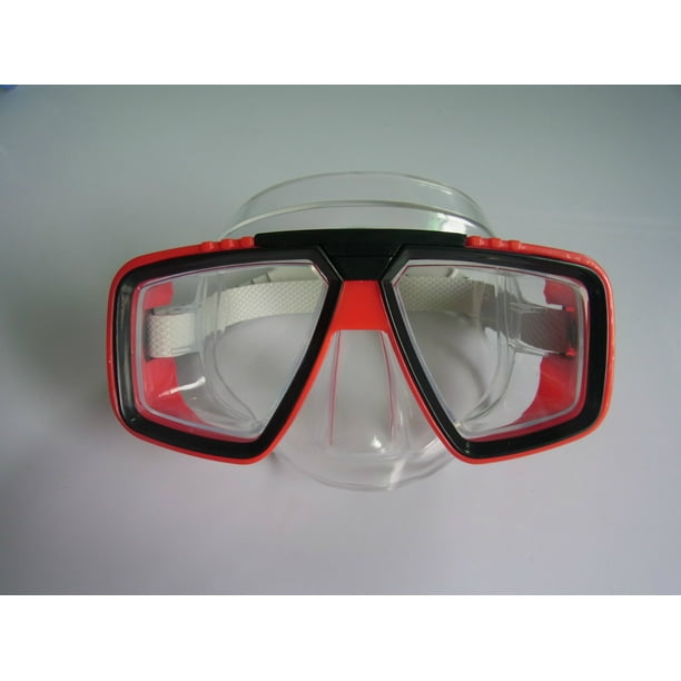 Masque de Plongée pour Adultes Myopie Sèche Complète Anti-Buée Ensemble  Tuba Miroir Pliant avec Protection UV 