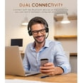 thumbnail image 4 of Bluetooth Headset with Microphone (Noise Cancelling & Mute Button), Wireless Headphones with Mic for Work from Home/Office/PC/Call Center/Computer/Laptop/Teams/Zoom, 4 of 7