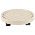 thumbnail image 1 of Miangastore Movable Plant Tray with Wheels 1 Set Planter Holder and Stand, 1 of 8