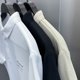 thumbnail image 5 of Polo de verano para hombre, camisa informal con cuello vuelto, marca de moda, con letras estampadas, polo de corte formal para hombre, 5 of 5