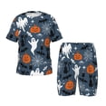 thumbnail image 1 of Easygdp Halloween pour Tee-Shirt à Manches Courtes et Pyjama Court pour Enfants, 2 Pcs-TTG, 1 of 6