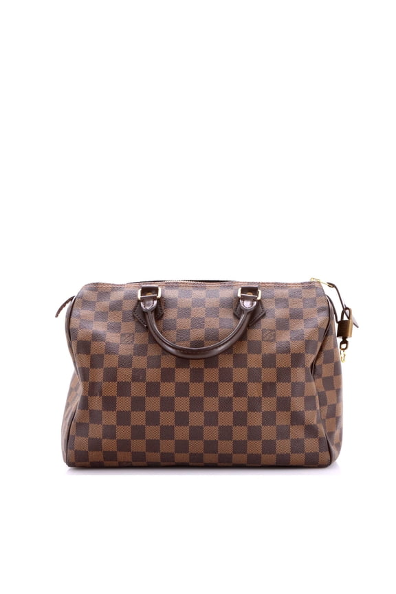 Pre-Owned Speedy Handbag Damier 30 By Rebag