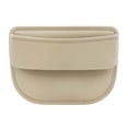 thumbnail image 4 of Organizador para el hueco del asiento del coche, caja de almacenamiento para tarjetas y gafas. Beige, 4 of 9
