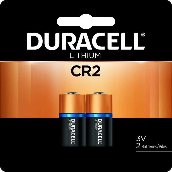 Duracell - cr2 3V Ultra Lithium Photo Size Battery - Long Lasting Battery - 2 Count