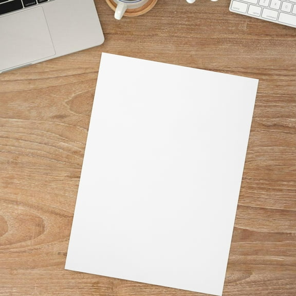 RENACLIPY White Thick A4 Printing Paper, Smooth Multi-Function Copy Paper for Home and Office Use, 500 Sheets