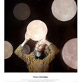 thumbnail image 2 of 3D Moon Chandelier-Moon Ceiling Chandelier Moon Ceiling Light Planet Pendant Light Fixture Moon Restaurant Bar Home Children's Room LED Chandelier(Bul, 2 of 5