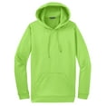 thumbnail image 5 of Sport-Tek Fleece Hooded Pullover (F244) Lime Shock, 4XL, 5 of 6