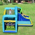 thumbnail image 5 of Infans Inflatable Bouncer Climbing Bounce House Kids Slide Park Ball Pit w/ 750W Blower, 5 of 7