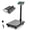 Sliver, variant on NurtureTail Digital Platform Scale, 660 LBS Commercial Electronic Shipping Scale with LB/KG Conversion, 0.1 LBS Accuracy, LED Display & Foldable Design for Packages, Luggage,Sliver