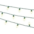 thumbnail image 3 of Indoor/Outdoor 25-Count Super Bright LED C7 Christmas Lights, Warm White, 14', Holiday Time, 3 of 6