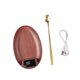 thumbnail image 1 of Báscula digital de cocina, mini cuchara electrónica para hornear y cocinar en casa. Madera roja, 1 of 7