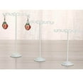 thumbnail image 2 of 3x Iron T Bar Earring Stand jewelry Necklace Jewelry Display Stand Rack White-Balance, 2 of 9