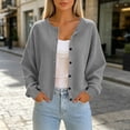 thumbnail image 5 of yillto Cardigan for Womens Button down Long Sleeve Cardigans Sweaters Knit Casual Fall Clothes, 5 of 7
