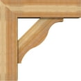 thumbnail image 3 of Ekena Millwork 8"W x 28"D x 28"H Funston Block Rough Sawn Bracket w/ Offset Brace, Western Red Cedar, 3 of 25