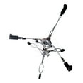 thumbnail image 5 of Snare Drum Stand (2-Pack) by GRIFFIN | Chrome Double-Braced Lightweight Mount for Snares, Tom Drums & Practice Pads | Slip-Proof Gear Tilter & Clamp-Style Basket Holder, 5 of 14