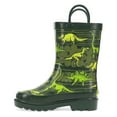 thumbnail image 7 of Western Chief Toddler and Little Kids Waterproof Dino Quest Rain Boots with Soft Lining Removable EVA Insole and Pull On Loops, 7/8, 7 of 7