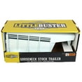 thumbnail image 5 of Little Buster Toys 1/16 White Gooseneck Stock Trailer 200840, 5 of 5