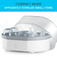 thumbnail image 5 of Chicco 3-in-1 Electric Steam Sterilizer for Baby Bottles, Pacifiers, Toys and More - White, New, 5 of 10