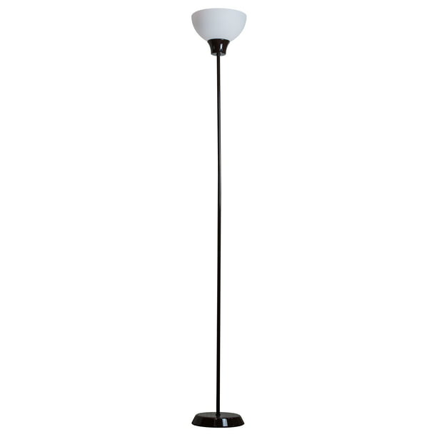 Mainstays 5 Ft 11 In Led Floor Lamp, Mainstays 5 Light Multi Head Floor Lamp Black With Color Shade