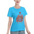 thumbnail image 2 of Women's Basic Short Sleeve T-Shirt One Piece Jinping, 2 of 6