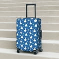 thumbnail image 6 of Daiia Geese and leaves Luggage Cover, Thickened Washable Travel Luggage Covers, Elastic Unique Baggage Covers for 18-20 inch Luggage-Large, 6 of 7