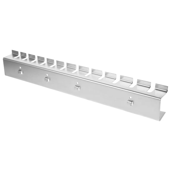 FUEENIRVA Tool Storage Rack Steel for DIY Enthusiast 1Pcs 14.8X2.2X1.2In