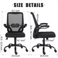 MQLIFEBOOM Ergonomic Office Chair Comfortable Office Desk Chair with