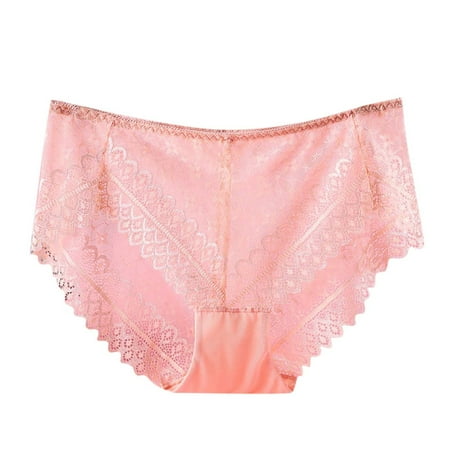 

Women Comfortable Playful High Waist Hollowed Out Underwear