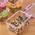 thumbnail image 4 of Xingzhi Girls' INS Sealed Storage Transparent Mini Storage Box Salad Snacks Fruit Preservation Box Desktop Storage and Organization, 4 of 8