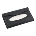 thumbnail image 1 of Servilletero de cuero para visera de coche, para asiento trasero, para papel de seda, decoración interior, 1 of 5