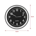 thumbnail image 6 of CHUNYAN Car Clock Luminous Mini Automobiles Internal Stick-On Digital Watch Mechanics Quartz Clocks Auto Ornament Car Accessories Gifts, 6 of 7