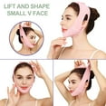 thumbnail image 4 of JANGSLNG Women Chin Strap with Adjustable Fastener Tape Soft Breathable Double Chin Reducer Beauty Face Sculpting Bandage, 4 of 8