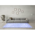 thumbnail image 3 of Ahgly Company Indoor Rectangle Persian Blue Traditional Area Rugs, 6' x 9', 3 of 4