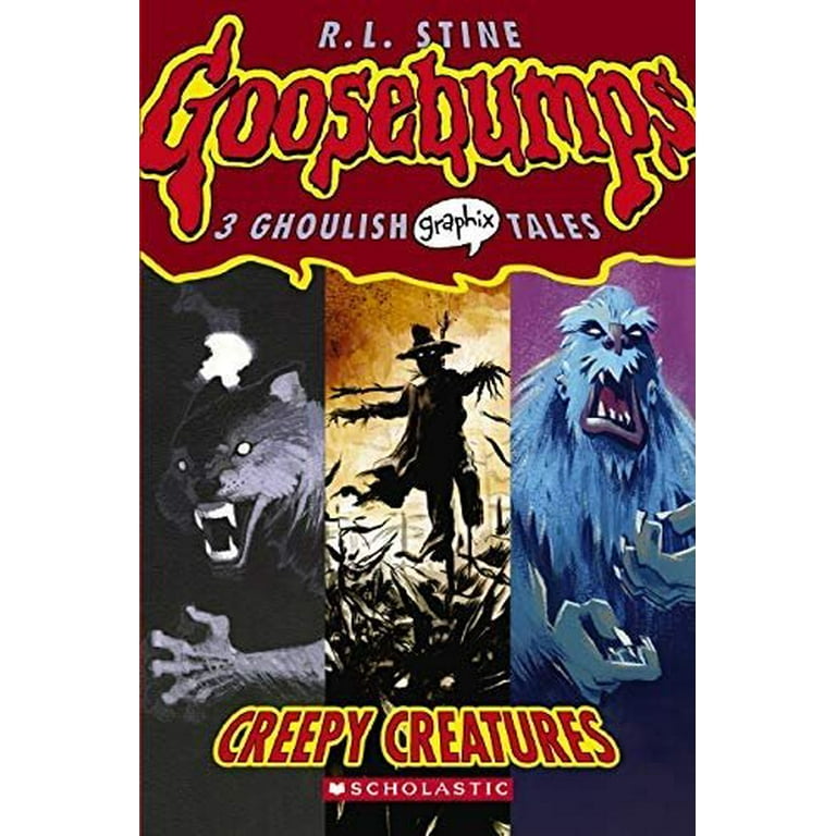 bumps 4Book Set ＃1st Goosebumps Graphic Novels 4 Books Set - Walmart.com