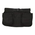 thumbnail image 1 of Delantal cubierta de cintura con hebilla de plástico múltiples bolsillos delantales de servidor para hombre y mujer negro YUNYI BRAND  Deportes, 1 of 8