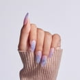 thumbnail image 3 of Kiss Luxe Long Almond Press on Nails, Blue, 32 Pieces, 3 of 13