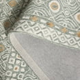 thumbnail image 5 of SAFAVIEH Micro-Loop Blazhe Floral Area Rug, Green/Ivory, 5' x 8', 5 of 7