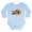 Sky Blue, variant on CafePress - Happy Yule Body Suit - Long Sleeve Cotton Baby Bodysuit
