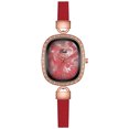 thumbnail image 1 of Reloj de nácar romano pequeño retro con diamantes ovalados a la moda para mujer Wmkox8yii gfajkfgbkjabf1197, 1 of 3