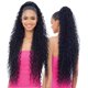 thumbnail image 1 of Línea de moda Cola de caballo con cordón largo y rizado 30 Clip sintético en extensiones de cola de caballo Color negro para mujeres Afro rizado Onda de maíz Clip ondulado en cola de caballo (1B), 1 of 1