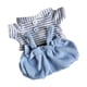 thumbnail image 3 of Ropa para muñecos de peluche de 20 cm, accesorios de tela para animales de peluche, juguetes bonitos y cómodos. Azul, 3 of 9