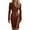 Red, variant on RXMEKW High Waist Pullover Dress for Women, Plaid Lapel Midi Dress, Polyester Spandex Blend, Checkered Tunic