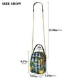 thumbnail image 2 of FORMRS Crossbody Bag for Women Quilted Travel Shoulder Cell Phone Purse with Chain Strap Handbag, Cartoon Beige Lemon, 2 of 7