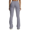 thumbnail image 3 of WILLBEST Pantalones de Yoga Acampanados para Mujer, Leggings de Cintura Alta con Corte Acampanado, Ropa Deportiva Elástica Y Cómoda para Correr, Fitness Y Uso Diario. Chica, 3 of 7