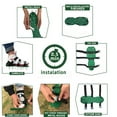 thumbnail image 7 of Lawn Aerator Shoes- Loosen The Soil Shoes for Lawn- Aerator Lawn Tool for Garden,Manual Aerating Sandals with X-Strap and Straight-Strap for Effectively Aerating Lawn Grass Soil, 7 of 7