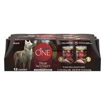 Purina ONE Smart Blend Wet Dog Food, High Protein Soft Gravy Variety Pack, 13 oz Cans (12 Pack)