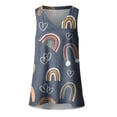 thumbnail image 4 of LSLJS Women's Tank Tops Débardeur d'Été Sans Manches pour Femmes, Col en V, Imprimé, 4 of 4